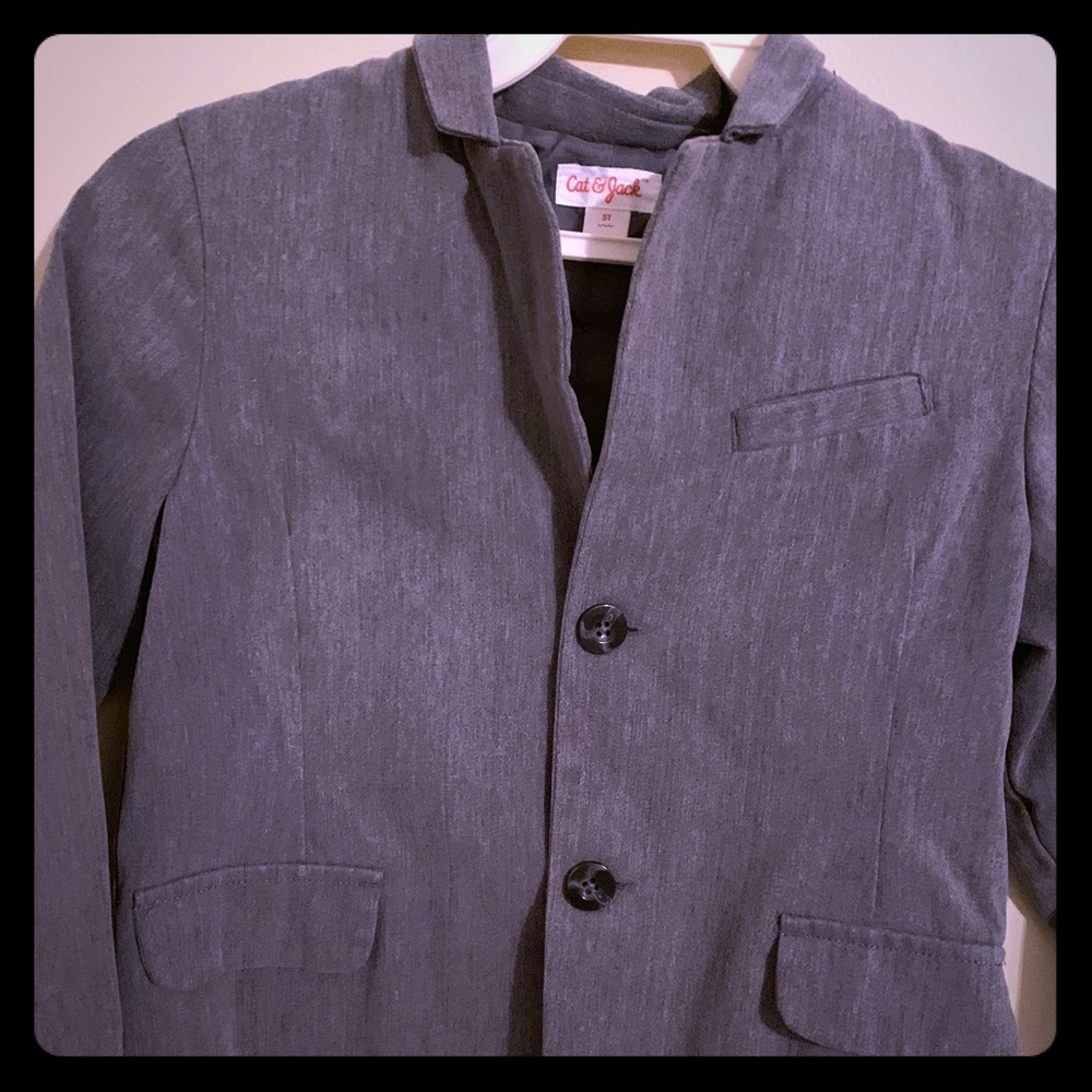 Toddler gray blazer size 5T